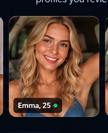 AI-generated example profile